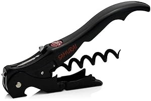 PULLTAP'S GENUINE Sacacorchos de dos tiempos Premium para uso profesional Slider 150 SAMURAI, Patentado y fabricado en España