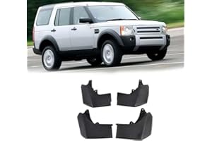 LIAOAL auto parts Car Accessories MudFlaps For Land Rover Discovery 3 LR3 2003-2008 Splashproof Waterproof Protects Accessories Guard Mudguards Front Rear Molded Car Mudguards
