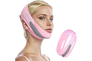 SexxLady Fascia Viso Lifting,Maschera lifting doppio mento,fascia post lifting viso collo,Contorno viso a V, lifting e rassodamento,adatto all'uso quotidiano