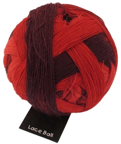 Schoppel-Wolle Lace Ball 1963ombre Cranberries VE: 100g