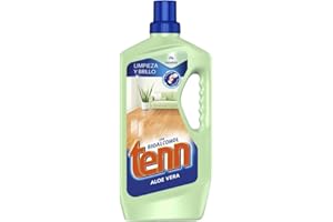 TENN Fregasuelos Limpieza Premium para Suelos Delicados con Aloe Vera - Friegasuelos Fórmula de pH Neutro 1,3L - óptimo para Parquet, Mármol, Cerámica, Gres y Terrazo
