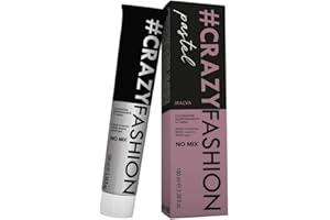 CAPELLO POINT Crazy Fashion, Colorazione Semipermanente in Crema, Senza Ammoniaca, Resorcina e PPD, Durata da 6 a 8 Shampoo, Tinta per Capelli Temporanea, Colore Malva Pastello, 100 ml