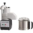 Robot Coupe R301D Ultra Food Processor with Veg Prep Attachment in Grey Stainless Steel & ABS