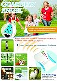 Girafus® Guardian Angel für 4 Kinder, Kinderfinder, Haustierfinder, Allesfinder mit Alarm, Weglauf/Diebstahlschutz mit Radius-alarm - 4