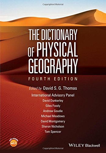 The Dictionary of Physical Geography by David S. G. Thomas (2016-02-26)