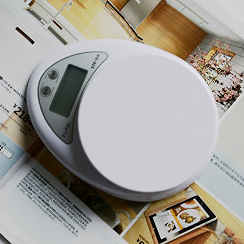 5KG / 11LB 1g LCD Digital elektrische Küche Nahrung, die Diät Gewichtpostpaket Skala Haushalts bewegliches Kampieren kocht - 2