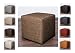 Produktbild Möbelbär 8009-12 Sitz-würfel / -hocker 45 x 45 x 45 cm, bezogen mit robustem Magma Webstoff, braun