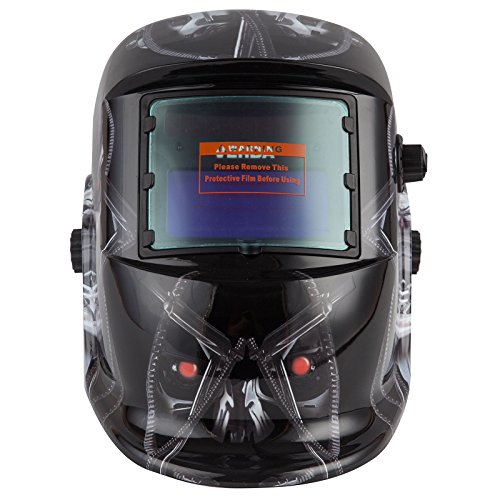 Automatik Schweißhelm + Solarzellen inkl.2 Vorsatzscheiben Schweißschirm SN859 - 2