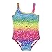 Produktbild zooarts 2017 Sommer Kids Mädchen Getopfte Rainbow Stil Bademode einem Stück Body Jumpsuit Badeanzug Badeanzug, multi, 140 (7-8 Years)