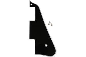 Musiclily Pickguard Guitare LP pour Guitare électrique Epiphone Les Paul style Moderne, 3plis Noir