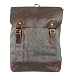 Produktbild Rucksack Stoffbeutel Retro Rucksack Studentin Rucksack Mode Reisen Freizeitrucksack Unisex Tagesrucksäcke für Outdoor Wandern Camping, Grau