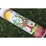 Taufkerze mit Lebensbaum - inkl. Beschriftung von Babyprince - handgearbeitete Wachsverzierungen - !!! keine Folie !!!