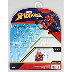 Spiderman Set Mandil et Bonnet Cuisine Ustensile de Cuisine Camping et Randonnée Unisexe Enfant (Multicolore) Unique