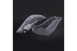 szss-Car Frontale Trasparente in plastica Lenti di Ricambio Compatibile con BMW X5 E70 2008 2009 2010 2012 2013