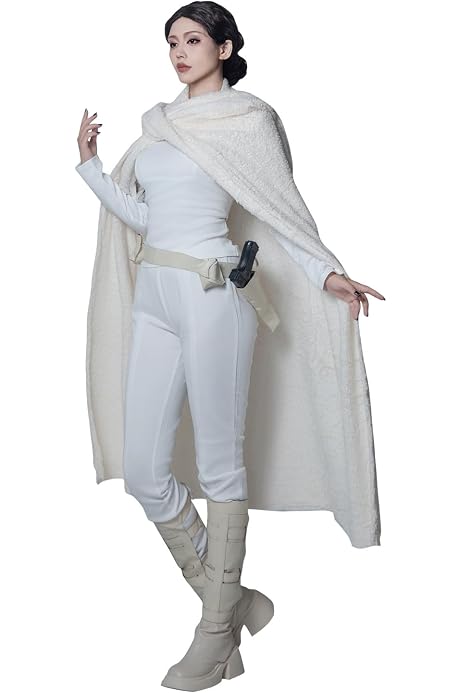 Erwachsene Padme Amidala Kostüm Damen Gelbes Kleid Produktbild-Vorschau 5