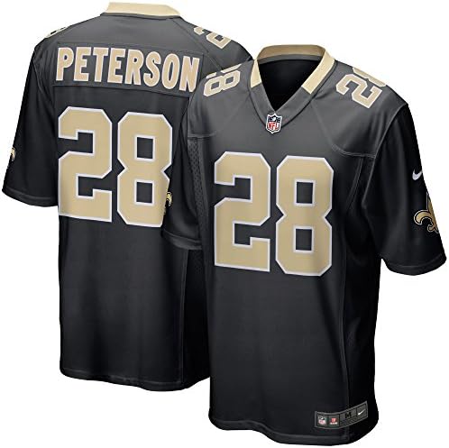 XXL Men's Nike NEW ORLEANS SAINTS Home Game Jersey (Adrian Peterson)
