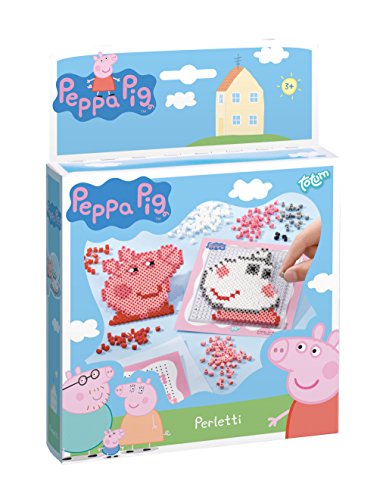 Preisvergleich Produktbild Totum 360020 - Peppa Pig Wutz Basteln Set, Bügelperlen