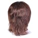 Man Training Head 100% Real Human Hair With Beard Cosmetology Hairdressing Mannequin Manikin Doll (Table Clamp Holder Included) EHF0408S