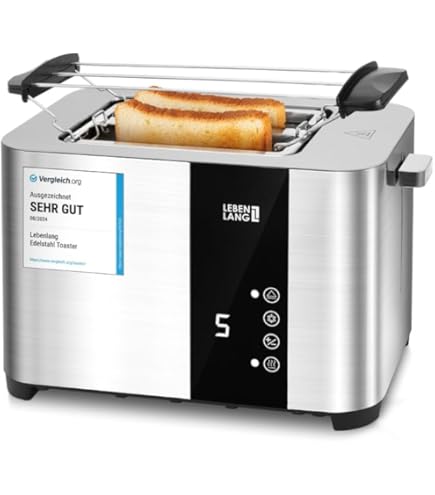 T2 Duo Caso Toaster CASO DESIGN Classico T2 Duo Toaster Silber