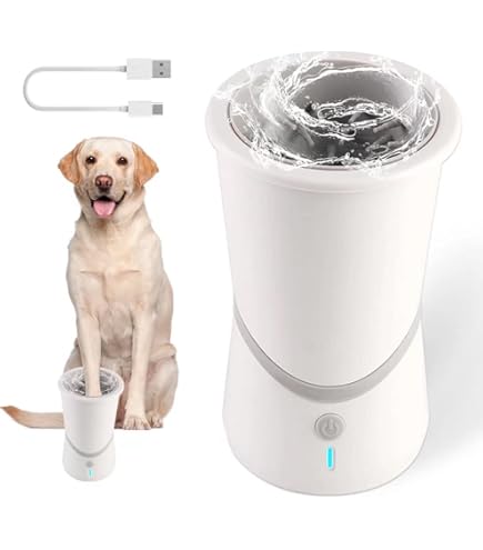 Lavazampe Automatico Per Cani - Ricarica USB, Pulizia 360° Senza Sbatti - Foto 3