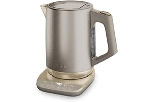 ‎NINJA Ninja Perfect Temperature Wasserkocher, 1,7 l, Schnellkochfunktion, 6 Temperaturstufen, Warmhaltefunktion, Stonegold, KT201EUSTGD