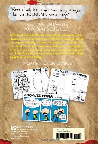 Book's Cover of Wimpy Kid Do-It-Yourself Book (Revised and Expanded Edition)