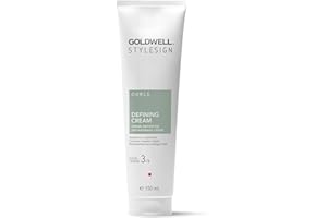 ‎GOLDWELL Goldwell STYLESIGN Curls Definierende Crème – Lockencreme für mittelstarkes bis kräftiges Haar, Definition & Anti-Frizz, 150 ml