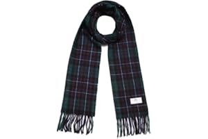 TG Thistle Gem Traditional Tartan Clan Scarves – Multicolor, super-soft Scottish Clan Tartan Scarf - Perfect for both Men and Women