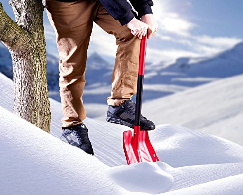 Semptec Urban Survival Technology Ausziehbare Aluminium-Schneeschaufel mit Säge - 8