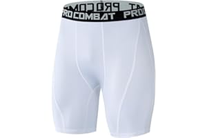 NuCamper Mens Compression Shorts Running Base Layer Shorts Quick Dry Men’s Compression Underwear Breathable Sports Shorts for Workout,Cycling,Yoga,Gym