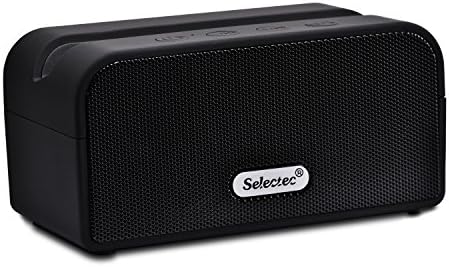 SELECTEC 4.1 Portable Wireless Bluetooth Speaker with Built in Microphone for iPhone iPad Samsung Galaxy Google Nexus HTC LG Motorola Sony and other Smartphone Cell Phone Tablet