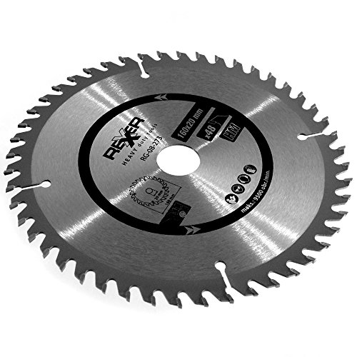 HM Kreissägeblatt Ø 160 x 20 / 16 mm 46 Zähne Sägeblatt für Holz Plexiglas Alu