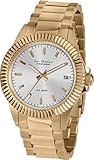 Jacques Lemans Damen Analog Quarz Uhr mit Edelstahl beschichtet Armband LP-125R