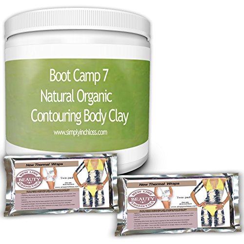 Special offer new improved 1000ml/1 litre professional bodywrap clay for inch loss stretch mark reduction 3-5 treatments or many partical wraps TRY OUR sauna foil wraps