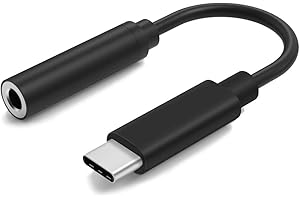 ‎MMOBIEL MMOBIEL USB C do 3,5 mm Słuchawki Gniazda Audio Adapter kompatybilny z Samsung Galaxy S25 (+)/S24 (+)/S23 (+)/S22 (+)/S21 (+)/S20 (+)/S20 Fe/S10 (+)/Note 20/10/9, Huawei, Xiaomi, Google Pixel 4xl itd.