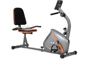ISE Cyclette Pieghevole Smart - Bici da Allenamento con Bluetooth, App Integrata, Sensore Battito, Sella Ergonomica, Compatta per Appartamento (160kg Max)