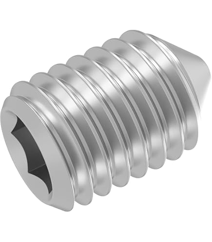 Stainless Steel A2 Threaded Pins With Hex And Tip - DIN 914 Standard, Globstar Brand