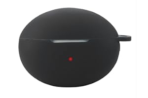 LIUZIHAN Etui kompatybilne z Huawei FreeBuds 6i, ultracienkie, miękkie etui, wąski krój, odporne na upadki, silikonowe, odporne na wstrząsy etui ochronne do Huawei FreeBuds 6i (czarne)