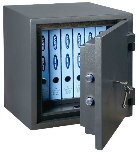 Preisvergleich Produktbild Rottner feuersicherer Dokumententresor FireChamp 30 Premium, Sicherheitsstufe EN S2 14450, Doppelbartschloss