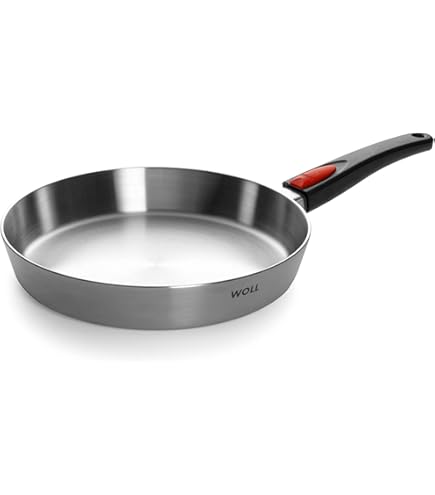 Spring Vulcano Cut Resist Serveerpan XL, 28 cm, roestvrij staal, 7 cm hoge rand, anti-aanbaklaag, geschikt voor inductie, 5-laags meerlaags materiaal, krasbestendig, ovenvaste roestvrijstalen pan