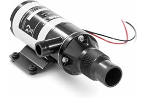 MSW MOTOR TECHNICS MSW MSW-M-MP-45LPM Zerhackerpumpe 12 V, 12 A 45 l/min S1 (Dauerbetrieb) Fäkalienpumpe mit Zerhacker Fäkalienpumpe