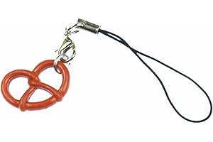 Miniblings Bretzel Bretzel Pendentif pour téléphone Mobile Wiesn fête de la bière Brown- Pendentif Bijoux Faits à la Main I Porte-clé Porte-clés