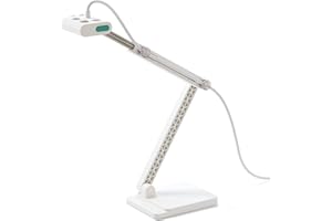 OKIOLABS OKIOCAM S2 USB Caméra de Documents Portatif, Microphone, Visualiseur pour Format A4, Excellent pour Présentation en Direct, Conférences Web, Classes, pour Windows, Mac et Chromebooks