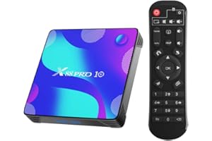 HAIFEN Android TV Box, X10 Android 11.0 TV Box 2GB RAM/16GB ROM RK3318 Quad-Core Support 2.4GHz/5GHz WiFi Bluetooth 4.0, 4K HD Smart TV Box