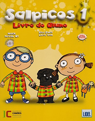Salpicos - Portuguese course for children: Livro do aluno (A1) + CD (Novo Acordo livre