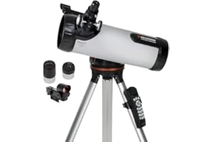 Celestron 31150 LCM 114 Series Computerised Newtonian Reflector Telescope, Silver