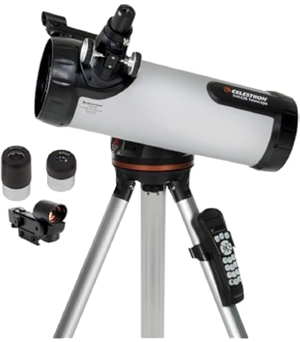 Bresser Telescopic mount EQ3 with up to 5 kg load capacity, universal GP- level prism mount and height-adjustable aluminium tripod stand, silver