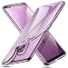 Produktbild ESR Hülle kompatibel mit Samsung Galaxy S9 Plus S9+, Transparent Silikon Handyhülle Bumper Durchsichtig TPU Schutzhülle fü S9 Plus 6,2 Zoll 2018(Lila Rahmen)
