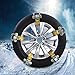 Produktbild Pueri Schneeketten Auto Schnee Reifen Kette Mangan Stahl Auto Reifen Notfall Schnee Reifen Kette Auto Sicherheitskette (S)