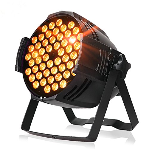 zjright 90 W Red Green Blue White 54 LED PAR Light Sound Control DMX512 Stage Light for Music Concert Effect Light Bar DJ Light